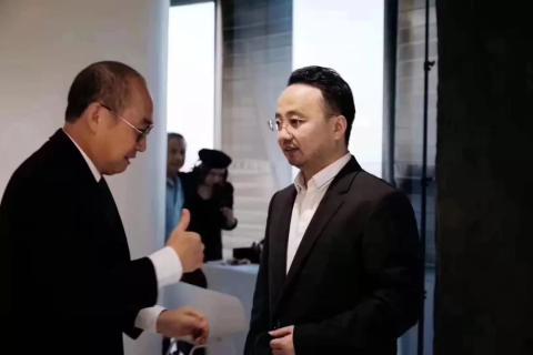 秋日餐叙 共叙商机|问鼎娱乐董事长李厚德受邀参加丽泽SOHO秋日餐叙