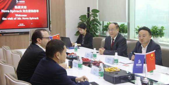 Nova Spivack先生再访问鼎娱乐，双方达成战略合作！