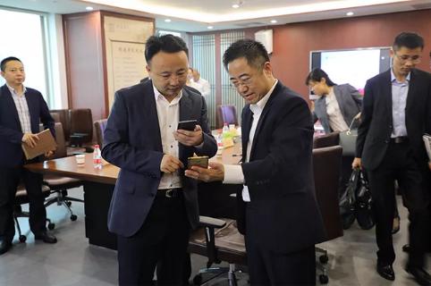 明光市市委书记被问鼎娱乐企业文化深深感动 | 深入沟通合作空间广阔