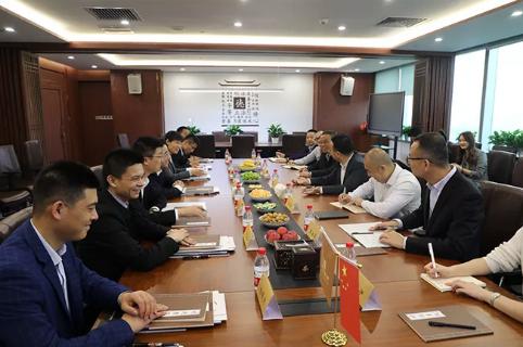 明光市市委书记被问鼎娱乐企业文化深深感动 | 深入沟通合作空间广阔