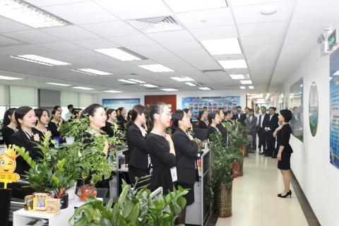 明光市市委书记被问鼎娱乐企业文化深深感动 | 深入沟通合作空间广阔