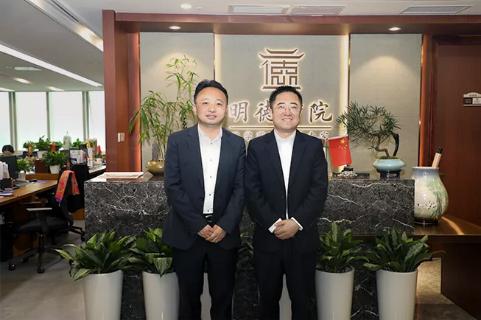 明光市市委书记被问鼎娱乐企业文化深深感动 | 深入沟通合作空间广阔