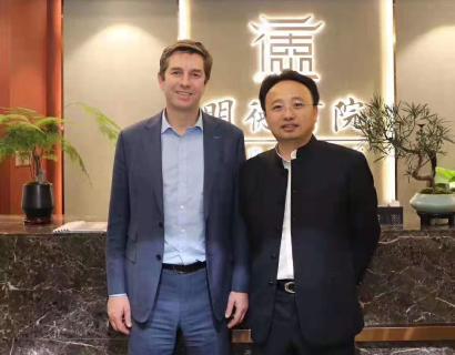 胡润百富创始人来访问鼎娱乐，共商战略合作！
